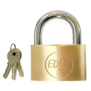 Zamek na klucz EDM Mosiądz Normalny (6 x 3,6 cm)