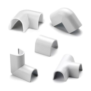 Rurka łącząca Inofix 2201 Biały 10 Części 8 x 7 mm