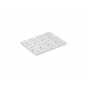 Odbojnik Inofix 12,7 x 3,1 mm Ochrania przeciw wstrząsom 12 Sztuk