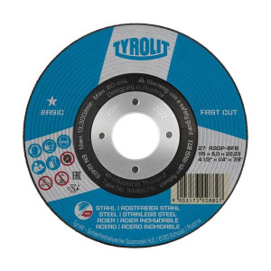 Tarcza do cięcia Tyrolit Ø125 x 6 x 22,23 mm