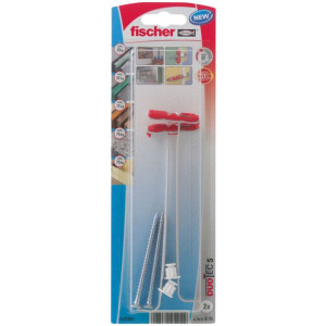 Pudełko śrubek Fischer duotec 2 Sztuk