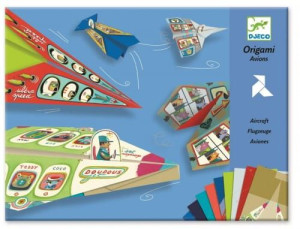 Zestaw origami samoloty Djeco