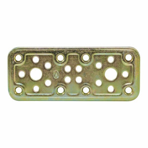 Płyta Mocująca AMIG 500-12119 Bichromat Złoty Stal (120 x 50 mm)
