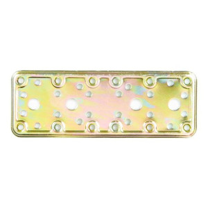 Płyta Mocująca AMIG 501-12122 Bichromat Złoty Stal (185 x 65 mm)
