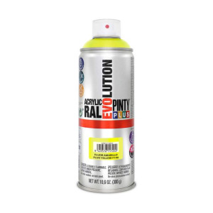 Farba w sprayu Pintyplus Evolution F146 Fluorescencyjne Żółty 300 ml