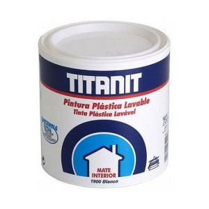 Farba TITANLUX Titanit 029190034 Sufit Ściana Zmywalny Biały 750 ml Matowy