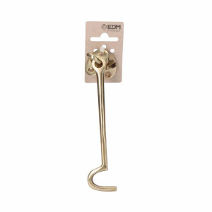 Zamknięcie do drzwi EDM 15 cm Polerowany mosiądz