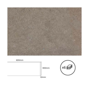 Płyta ze sklejki Bertini 60 x 30 cm Drewno MDF (6 Sztuk)