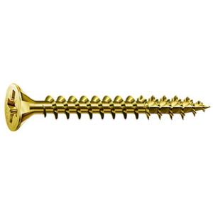Pudełko śrubek SPAX Yellox Drewno Płaska głowa 125 Części (4 x 40 mm)