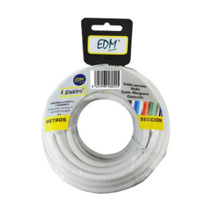 Kabel EDM 2 X 0,5 mm Biały 5 m