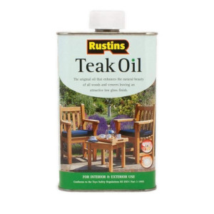 Rustins Teak Oil olej teakowy tekowy do drewna 2500ml 2.5l