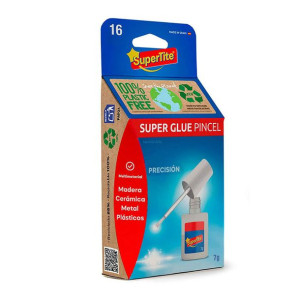 Klej błyskawiczny Supertite 2416 Pędzel (7 g)
