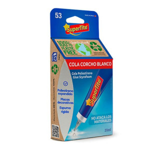 Klej błyskawiczny Supertite 2453 polistyrenu (20 ml)