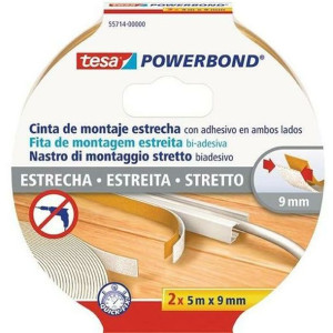 Taśma dwustronna TESA 9 mm x 5 m Przezroczysty