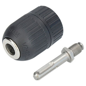Uchwyt Wiertarski z Kluczem Płaskim Ferrestock 2 - 13 mm Metal 1/2"