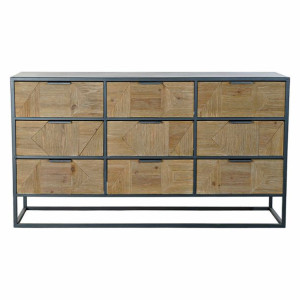 Kredens DKD Home Decor Metal Jodła (123 x 40 x 68 cm)