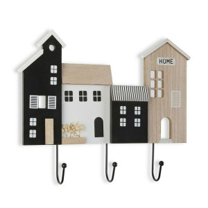 Wieszak na ubrania Houses Metal Drewno MDF