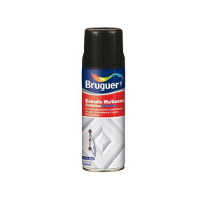 Synthetic enamel Bruguer 5197993 Spray Uniwersalny Czarny 400 ml Matowy