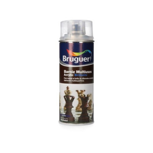 Spray Varnish Bruguer 5198006 Akryl Uniwersalny 400 ml Bezbarwny Błyszczące