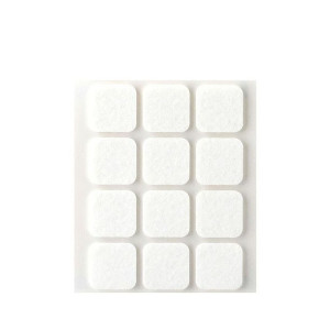 Plastrów Inofix 22 x 22 mm Filc Naklejka 12 Sztuk