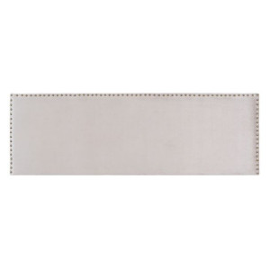 Zagłówek do łóżka 180 x 6 x 60 cm Tkanina syntetyczna Taupe