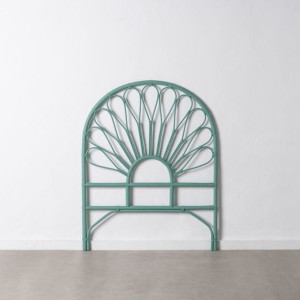 Zagłówek do łóżka 100 x 3 x 125 cm Kolor Zielony Rattan
