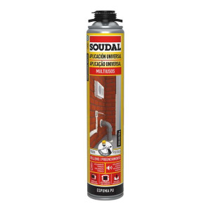 Piana Soudal Classic 115798 Poliuretan broń Beżowy 750 ml