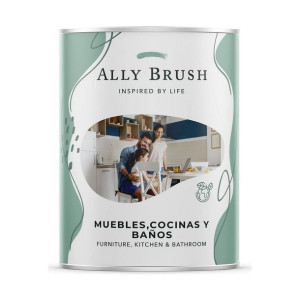 Farba Ally Brush Kuchnia Meble Łazienki Biały 750 ml