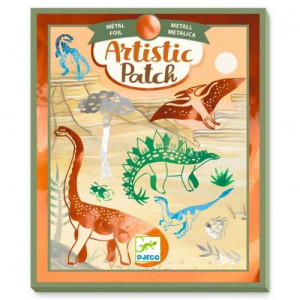 Zestaw artystyczne łatki dinozaury Djeco