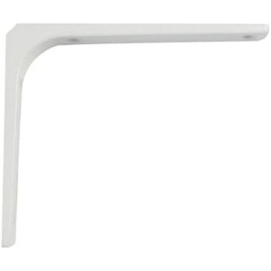Uchwyt ścienny AMIG 2-8079 Półki Stal Biały (5 x 5 cm)