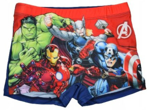 Kąpielówki Bokserki 104/110 Avengers Granatowe 4+