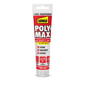 Uszczelniacz/Klej UHU 6310615 Poly Max Cristal Express Przezroczysty 115 g