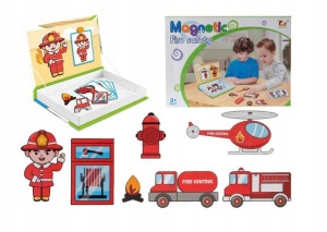Askato Układanka Magnetyczna Straż 10752