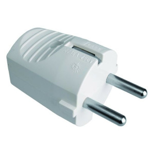 Socket plug Solera Biały