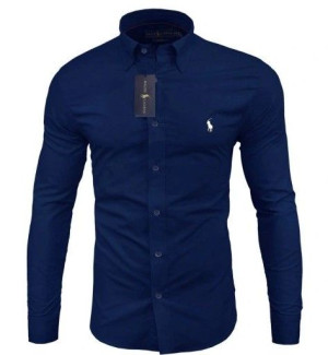 Koszula Ralph Lauren Granatowa M