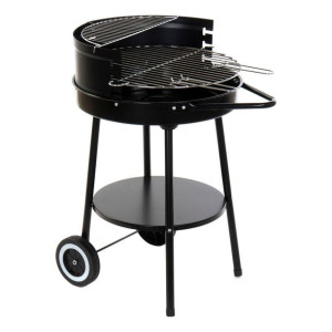 Grill Węglowy na Kólkach DKD Home Decor Metal (59 x 49 x 82 cm)