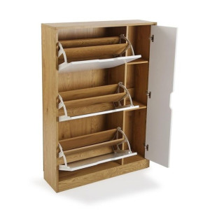 Szafka na Buty Versa Melamina Drewno MDF (23,5 x 117 x 80 cm)
