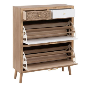 Szafka na Buty 85 x 30 x 110 cm Drewno