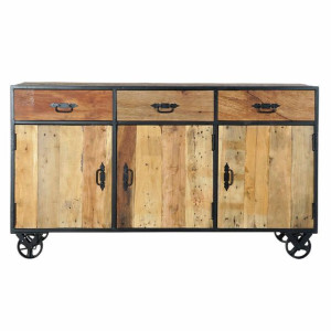 Kredens DKD Home Decor Drewno Metal (150 x 40 x 85.5 cm)