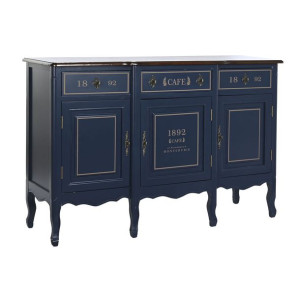Kredens DKD Home Decor Brązowy Granatowy (120 x 48 x 60 cm)