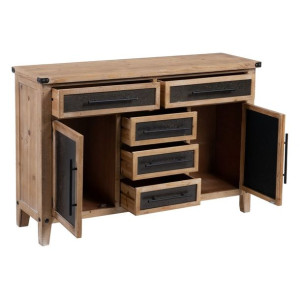 Kredens Drewno świerkowe Drewno MDF 120 x 36 x 80 cm