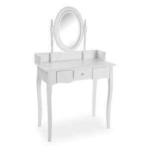Toaletka Versa Szkło Drewno (40 x 78 x 128 cm)