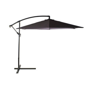 Slnečník DKD Home Decor Szary Poliester Stal (300 x 300 x 250 cm)