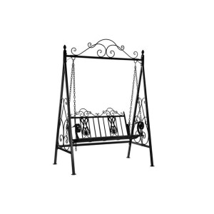 Ława DKD Home Decor Czarny Metal (146 x 86 x 212 cm)