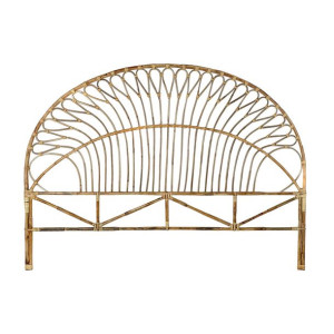 Zagłówek do łóżka DKD Home Decor Naturalny Rattan (177 x 4 x 131 cm)