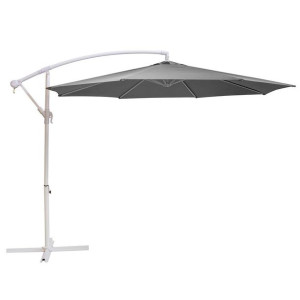 Slnečník Thais Szary Aluminium 300 cm