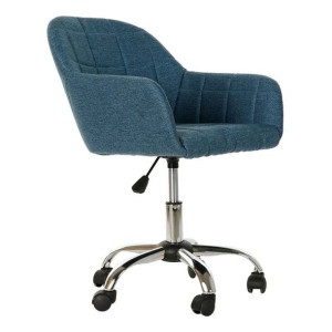 Krzesło DKD Home Decor Metal Poliester (52 x 60 x 79 cm)