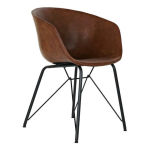 Krzesło DKD Home Decor Metal Poliuretan (59 x 54 x 79 cm)