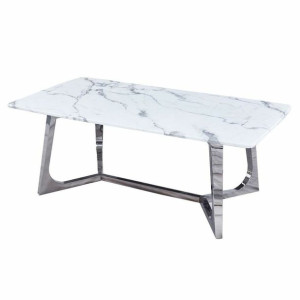 Stolik DKD Home Decor Marmur Stal (127 x 70 x 43 cm)