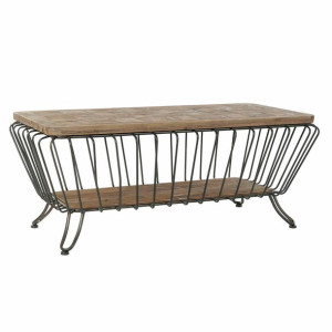Stolik DKD Home Decor Metal Sosna (125 x 64 x 51 cm)